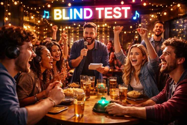 Image 1 : Soirée "Blind Test" background