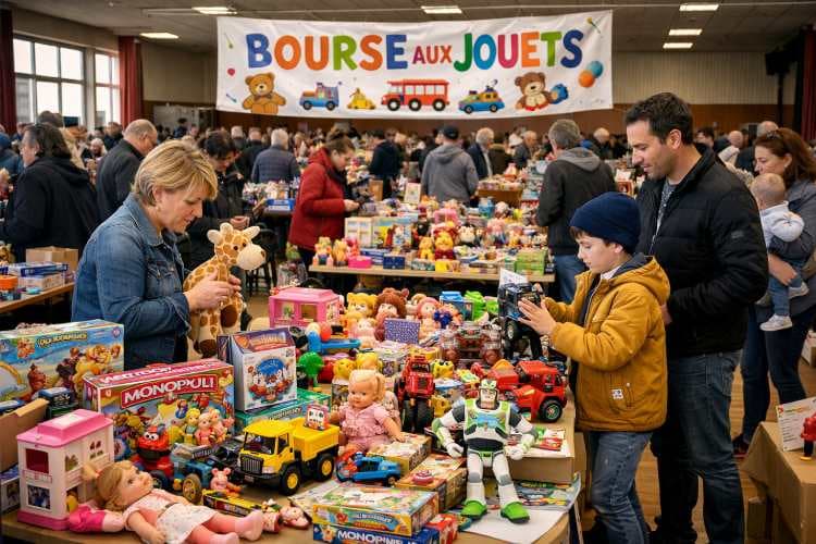 Image 1 : bourse aux jouets et à la puériculture background