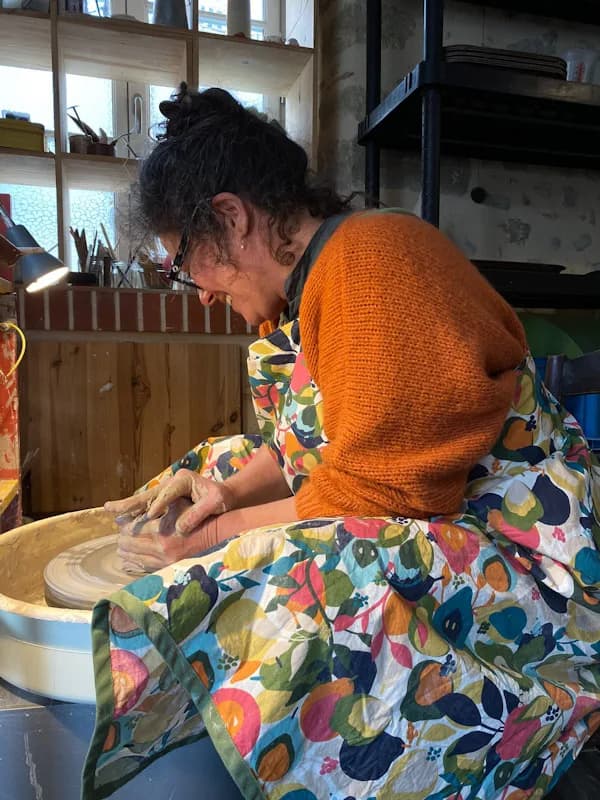 Image 2 : Visitez mon atelier de céramique contemporaine à Levroux background