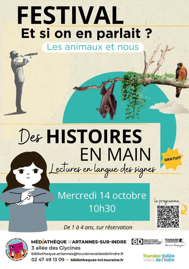 Image 1 : Des histoires en main background