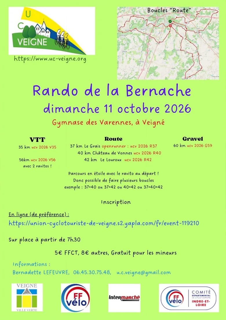 Image 1 : Rando de la Bernache,Veigné background
