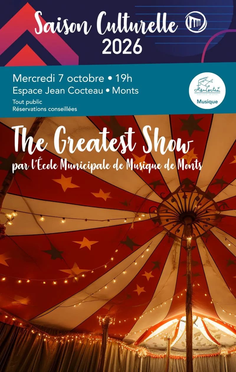 Image 1 : The Greatest Show par l'École Municipale de Musique background