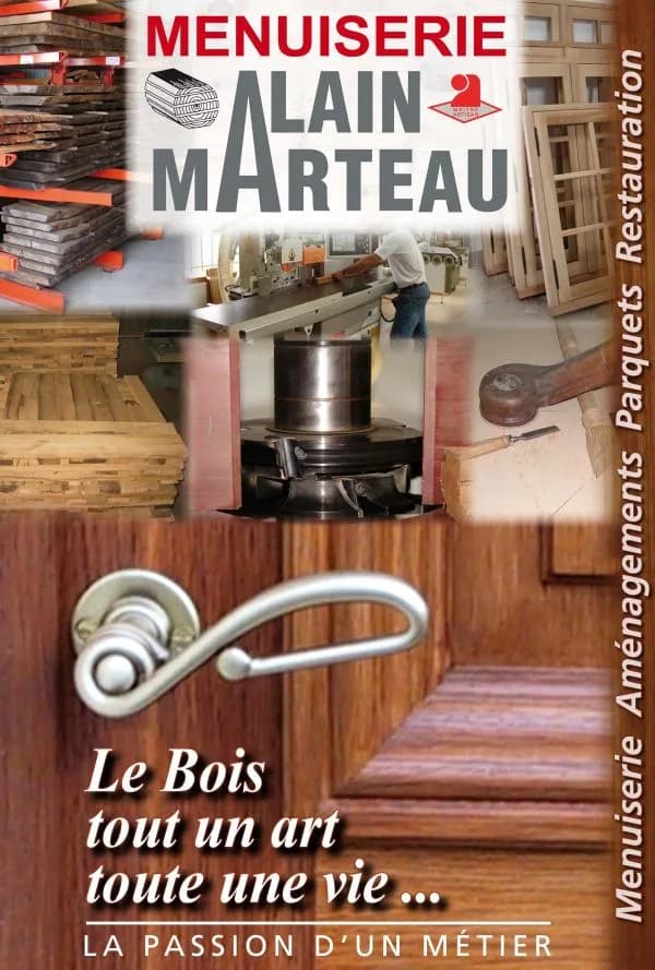Image 1 : Secrets de Fabrique : Journées portes ouvertes de la menuiserie Marteau background