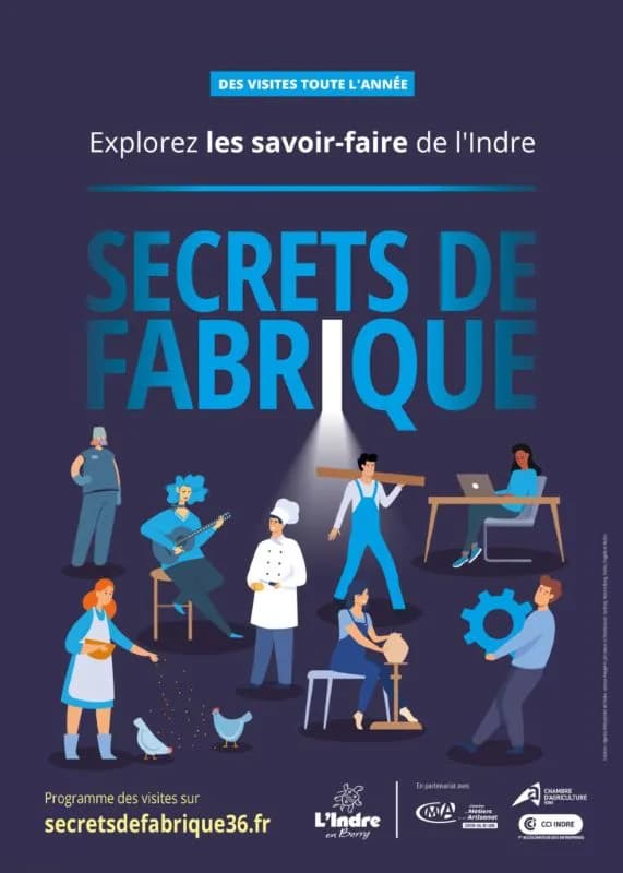 Image 2 : Secrets de Fabrique : Journées portes ouvertes de la menuiserie Marteau background