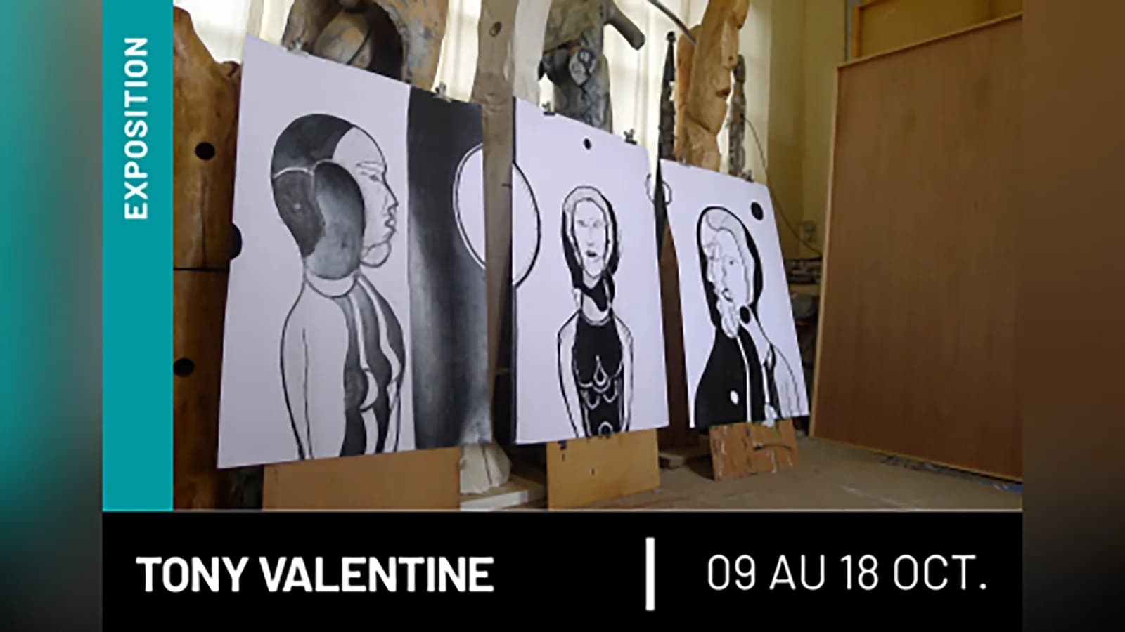 Image 1 : Exposition : Tony Valentine background