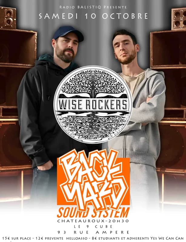 Image 1 : Concert : Wise Rockers + Backyard Sound System background