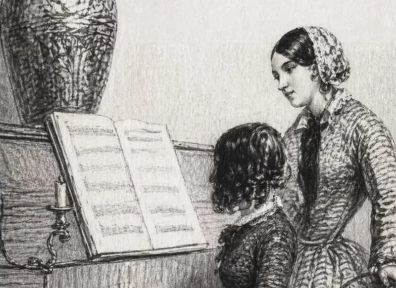 Image 1 : Rencontre "George Sand et Pauline Viardot en avant musique" background