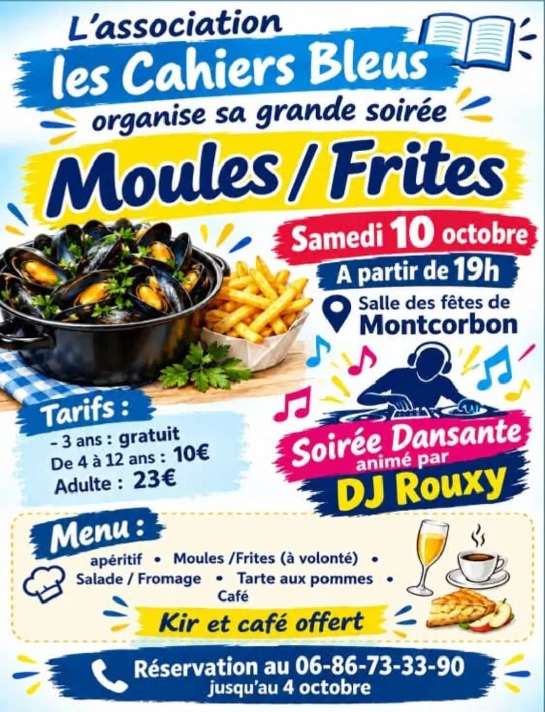 Image 1 : Soirée Moules-frites background