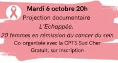Image 1 : Projection Documentaire : "L'Echappée" background