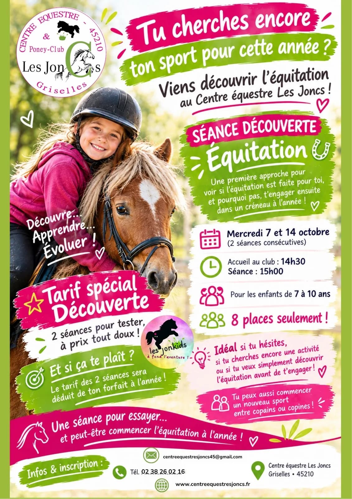Image 1 : Séance découverte équitation background