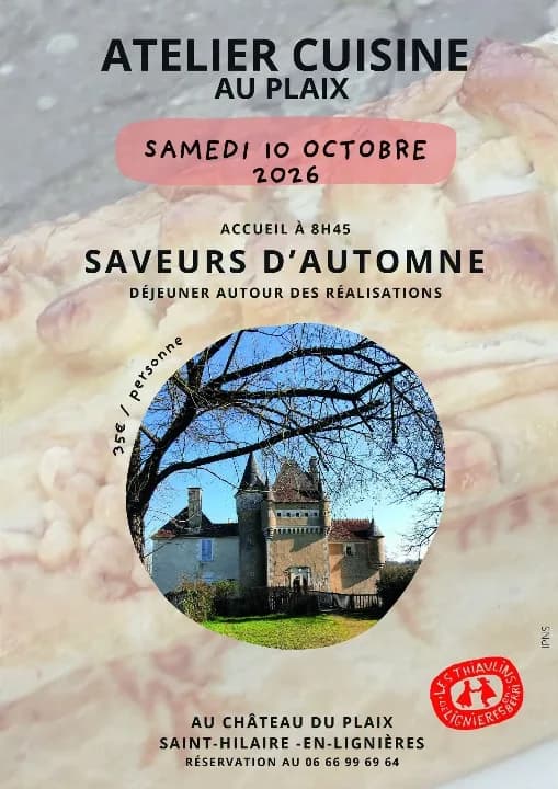 Image 1 : Atelier cuisine thème saveurs d'automne background