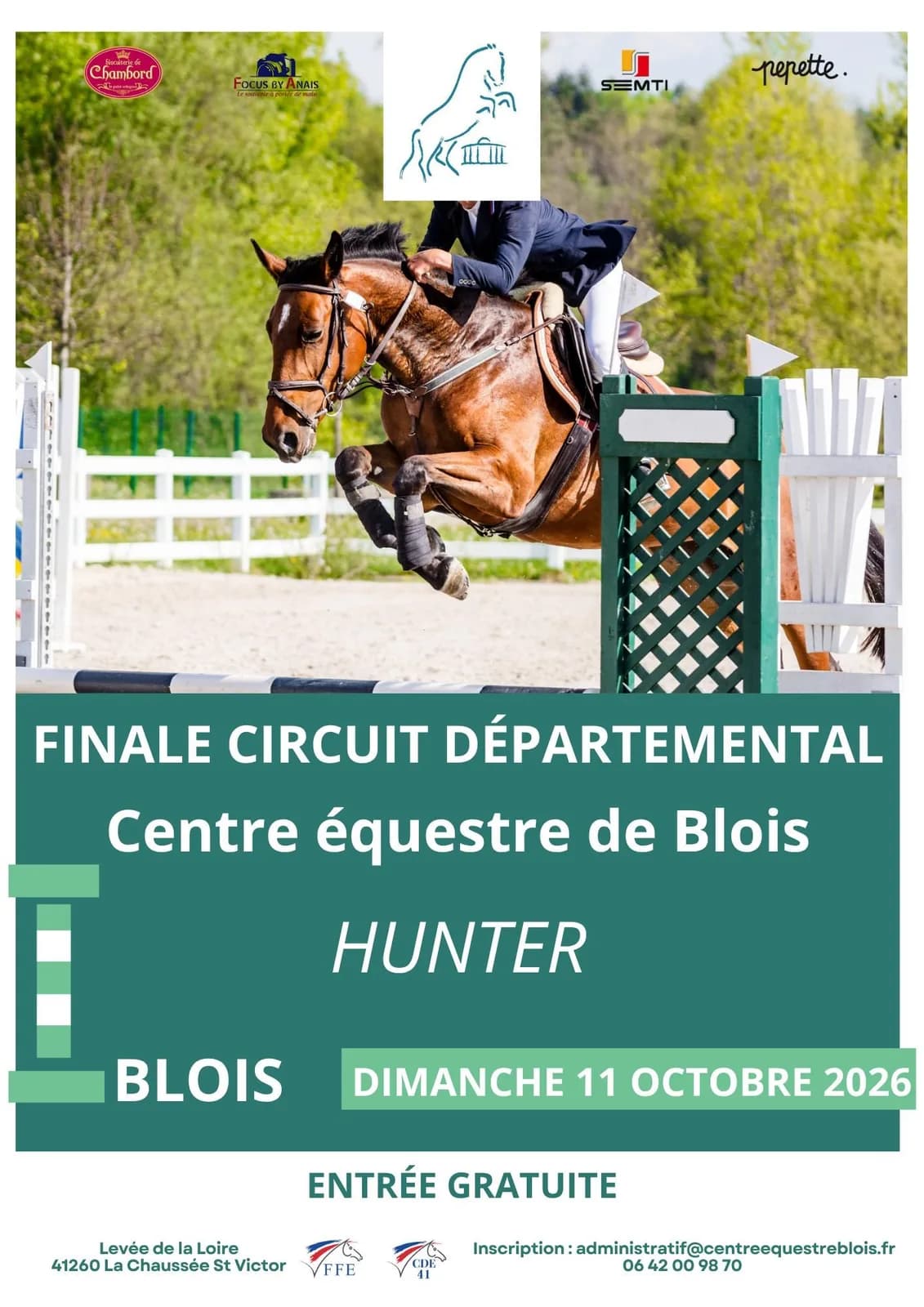 Image 1 : Finale du Circuit Départemental de Hunter background
