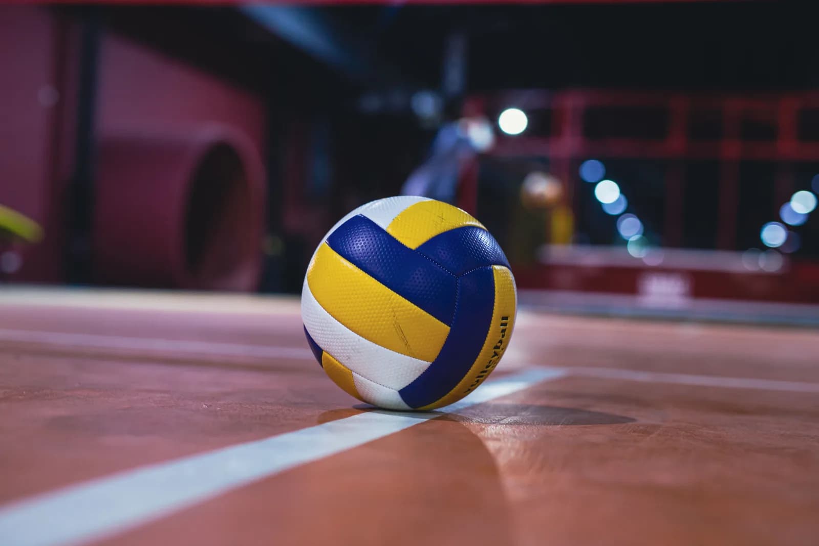 Image 1 : Match de Volley-ball des Comètes - Etudiant club Orléans Volley background
