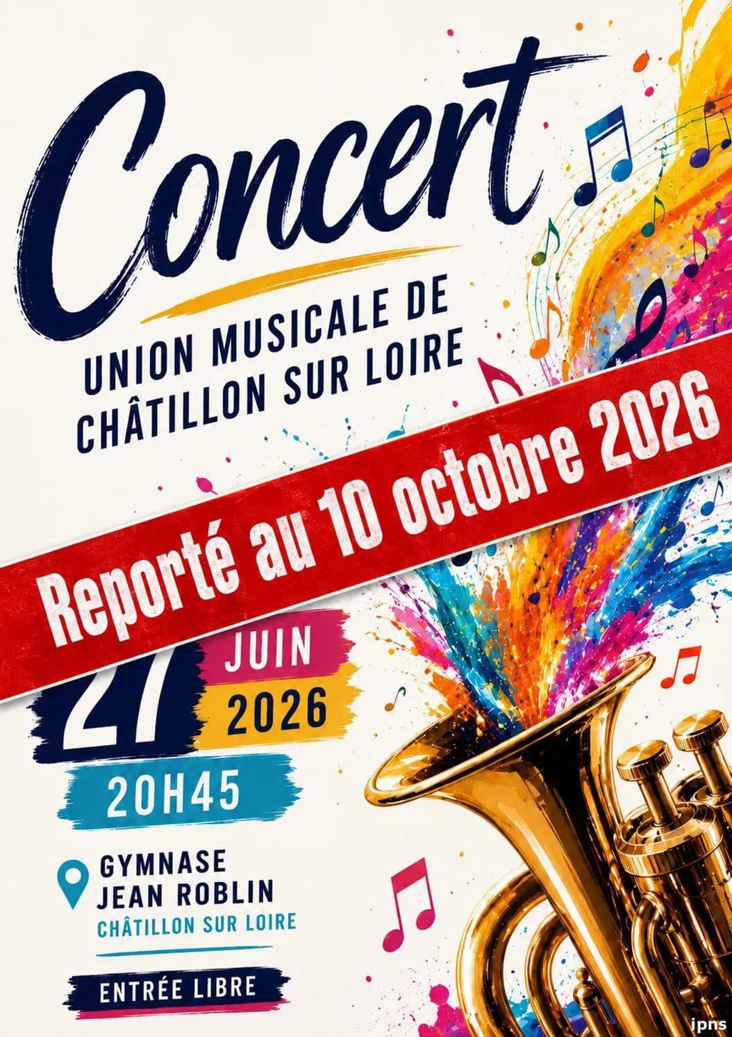Image 1 : Concert annuel de l'Union musicale châtillonnaise background