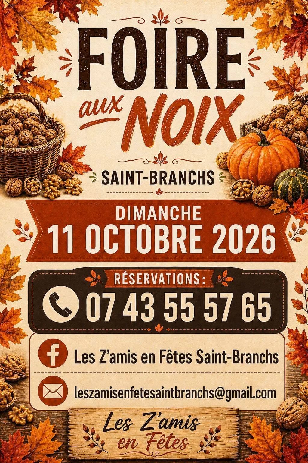 Image 1 : Foire aux noix background