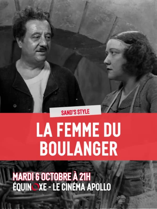 Image 1 : Projections : "La femme du Boulanger" background