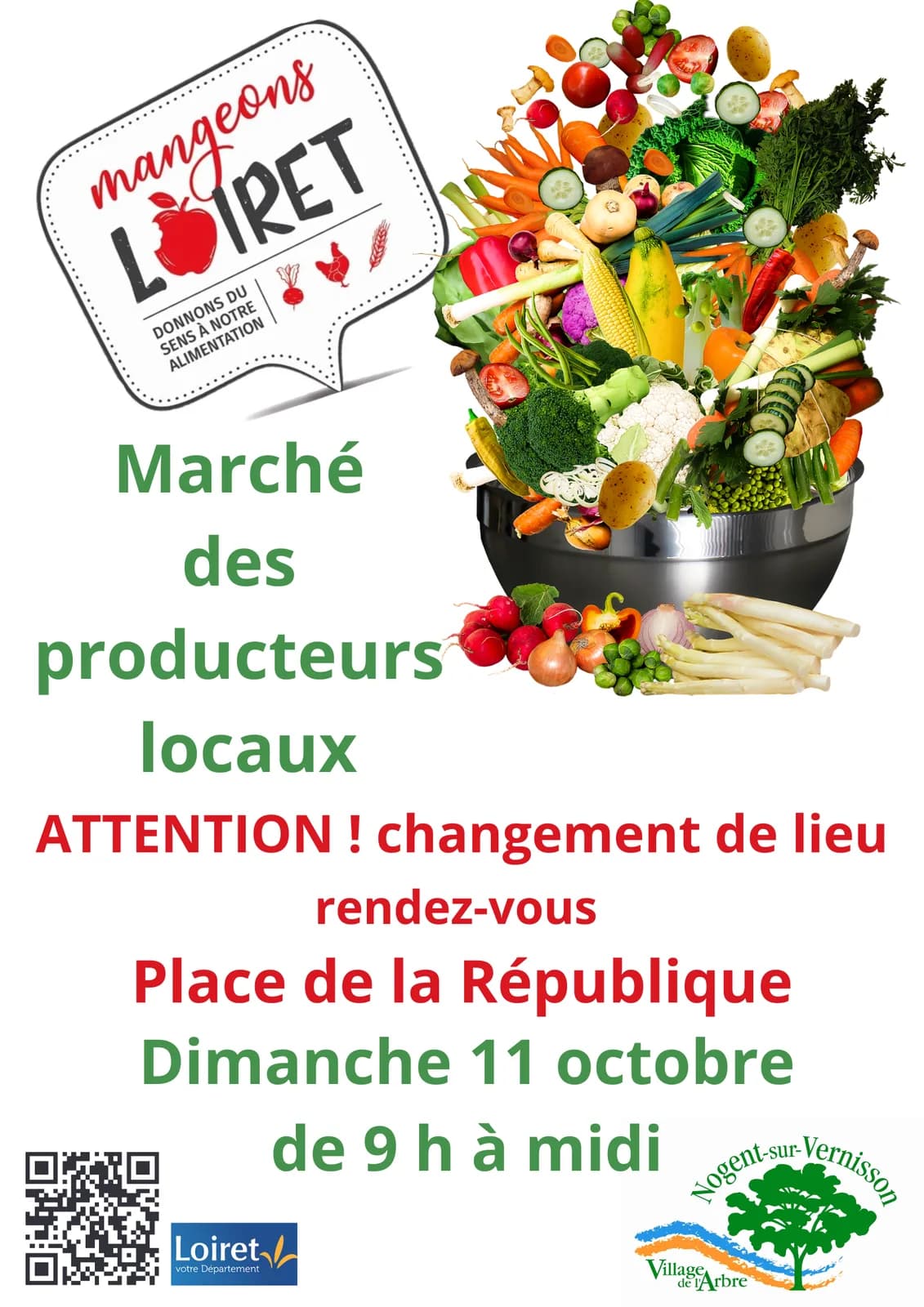 Image 1 : Marché des producteurs locaux - Dimanche background