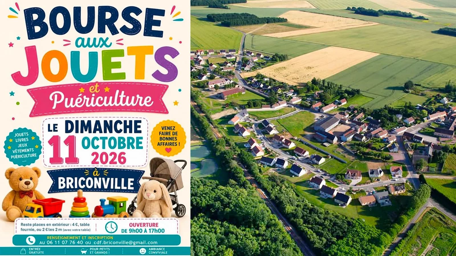 Image 1 : Bourse aux jouets et puériculture de Briconville background