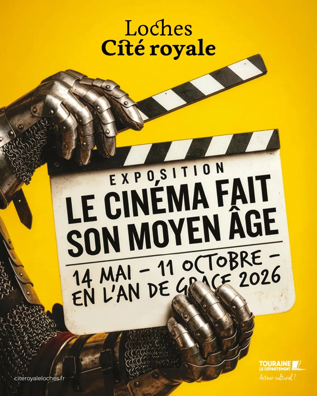 Image 1 : Conférence « L'évolution de l'image du Moyen Âge au cinéma des années 50 à aujourd'hui » background