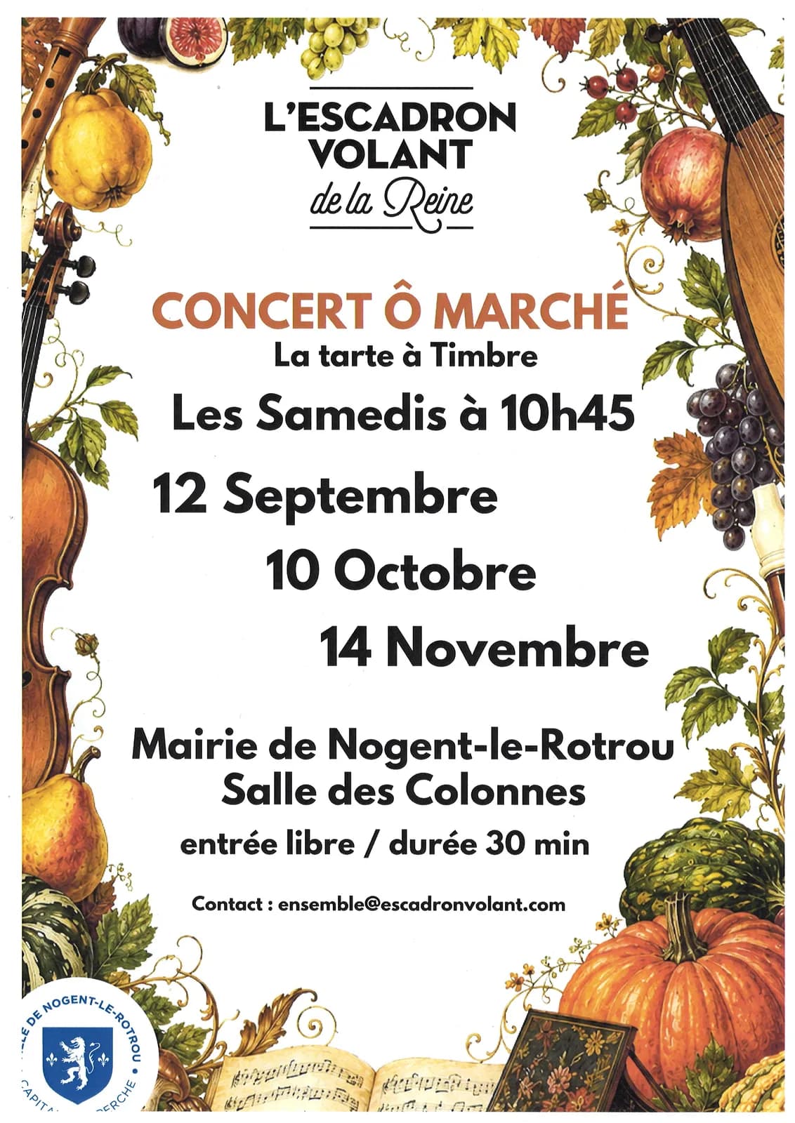 Image 1 : Concert Ô Marché - Octobre 2026 background