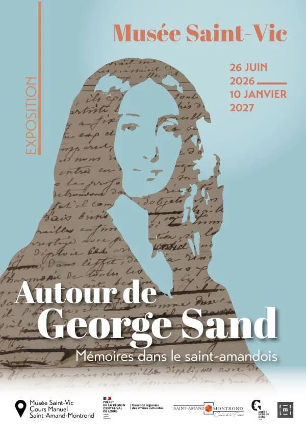Image 1 : Visite guidée de l'exposition Autour de George Sand, mémoires dans le saint-amandois background