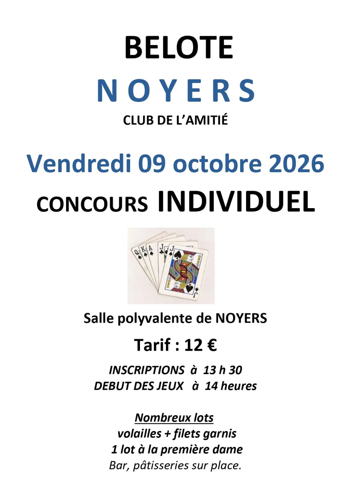 Image 1 : Concours de belote individuel background