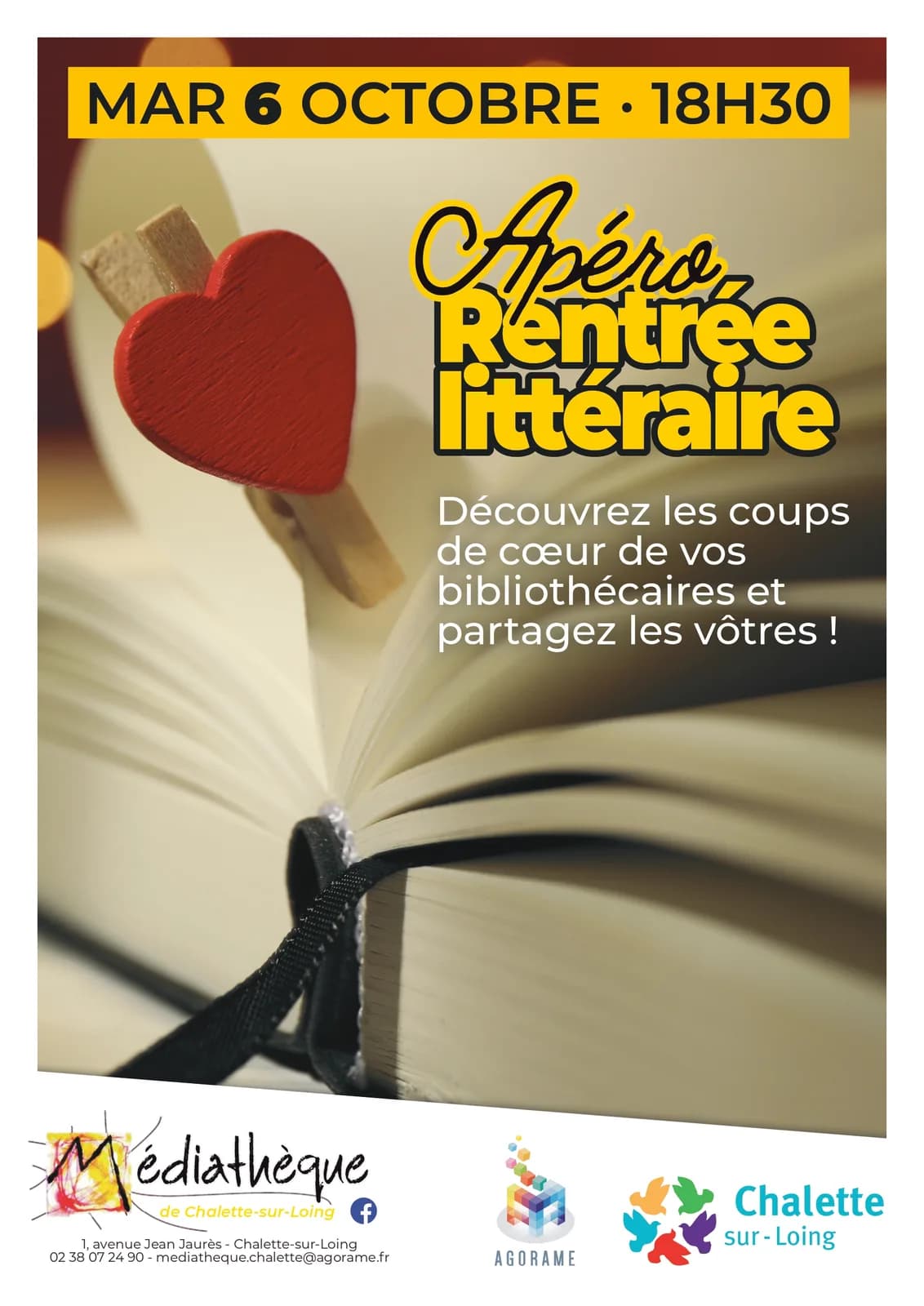 Image 1 : Apéro rentrée littéraire background