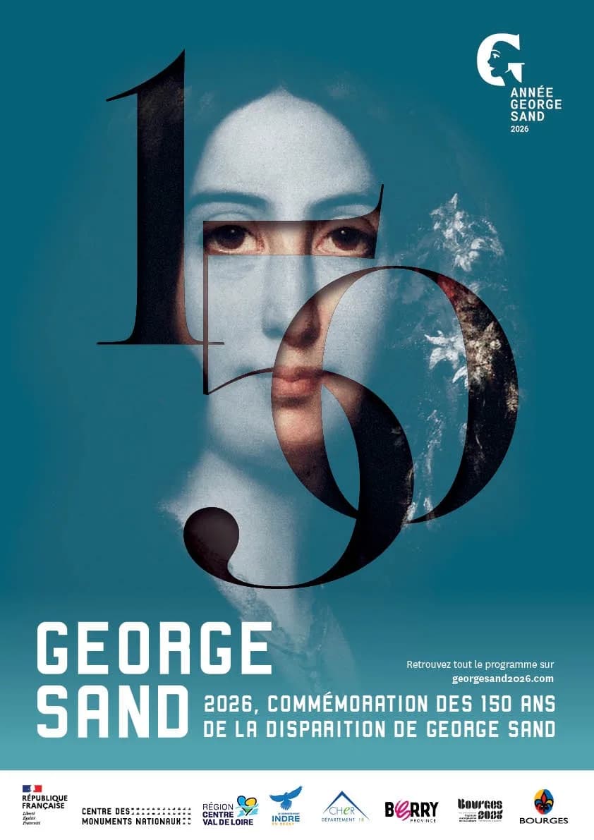 Image 1 : Conférence lecture à deux voix : George Sand, femme engagée dans son siècle background