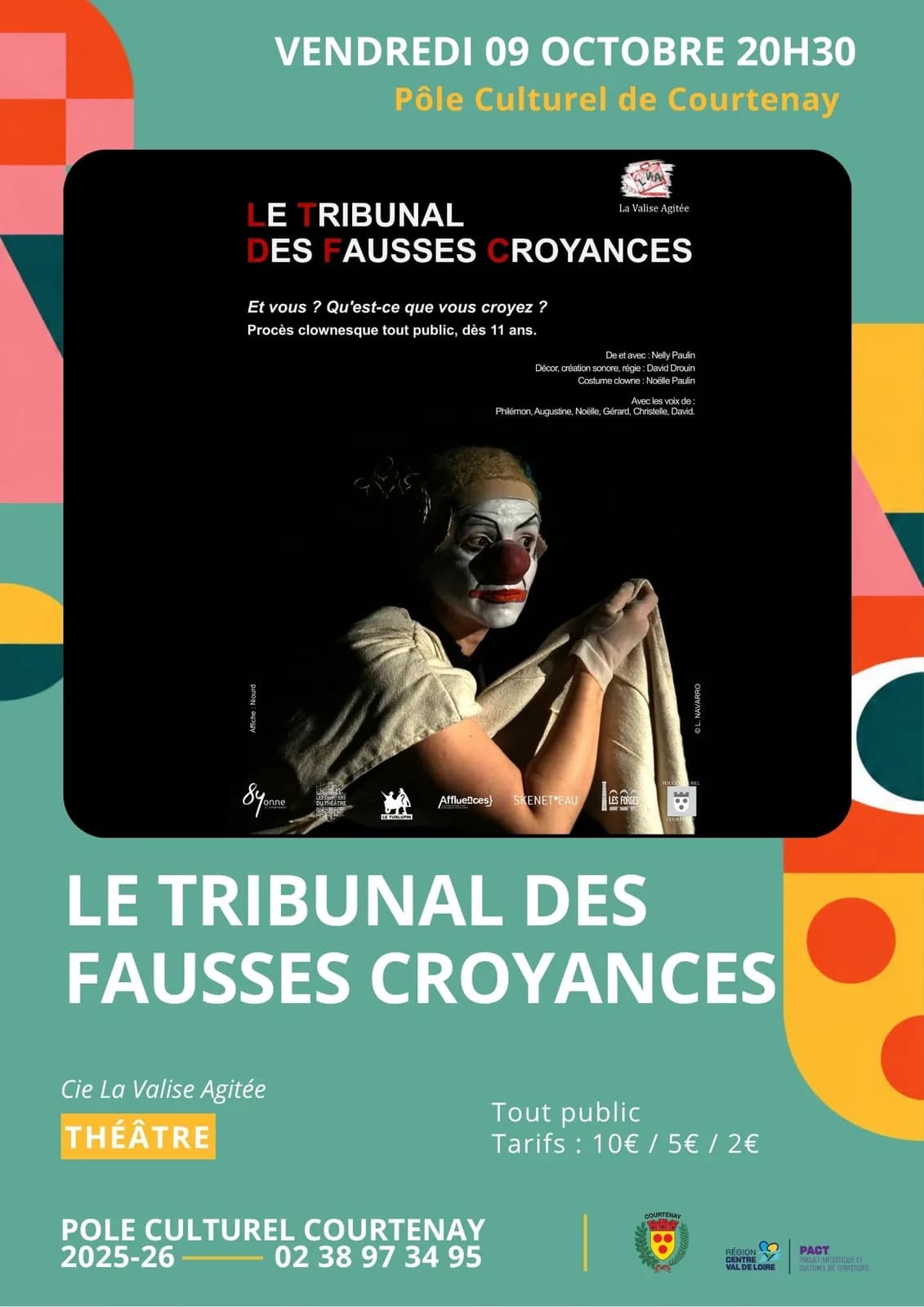 Image 1 : Le tribunal des fausses croyances par La Valise Agitée background