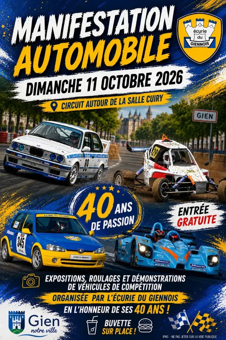 Image 1 : Manifestation automobile background
