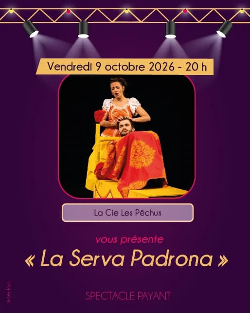Image 1 : "La Serva Padrona" par la Cie Les Pêchus - Bléré Opéra de Poche background