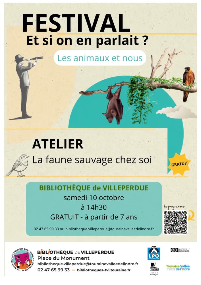 Image 1 : La faune sauvage chez soi background