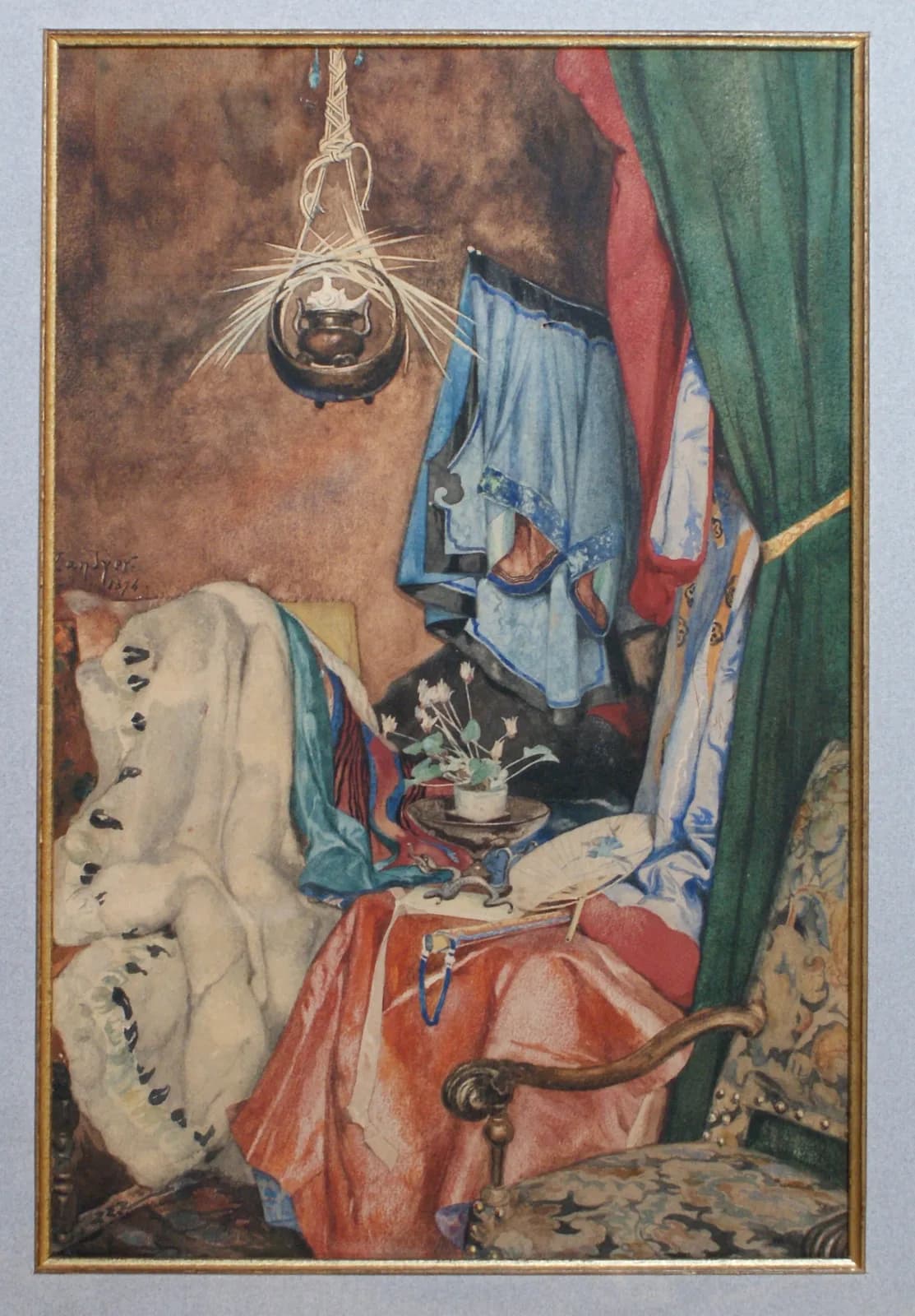 Image 1 : Visite guidée de l'exposition « Emmanuel Lansyer et le Japon : un artiste collectionneur » background