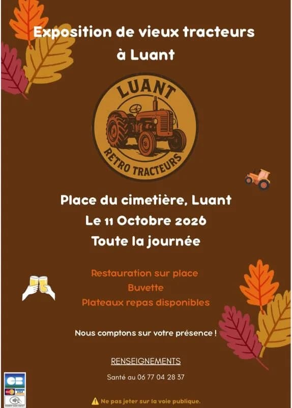 Image 1 : Exposition de vieux tracteurs background