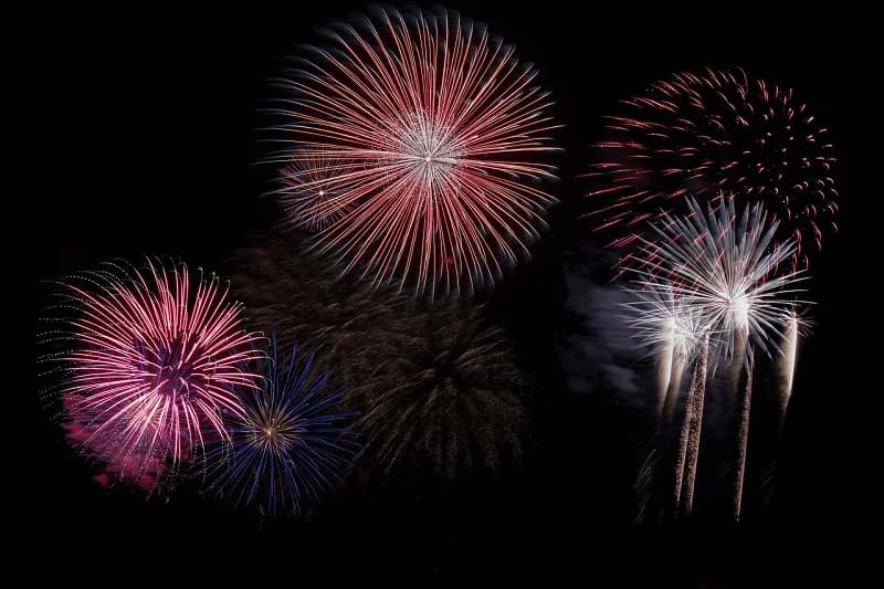 Image 1 : Soirée champêtre et feu d'artifice background