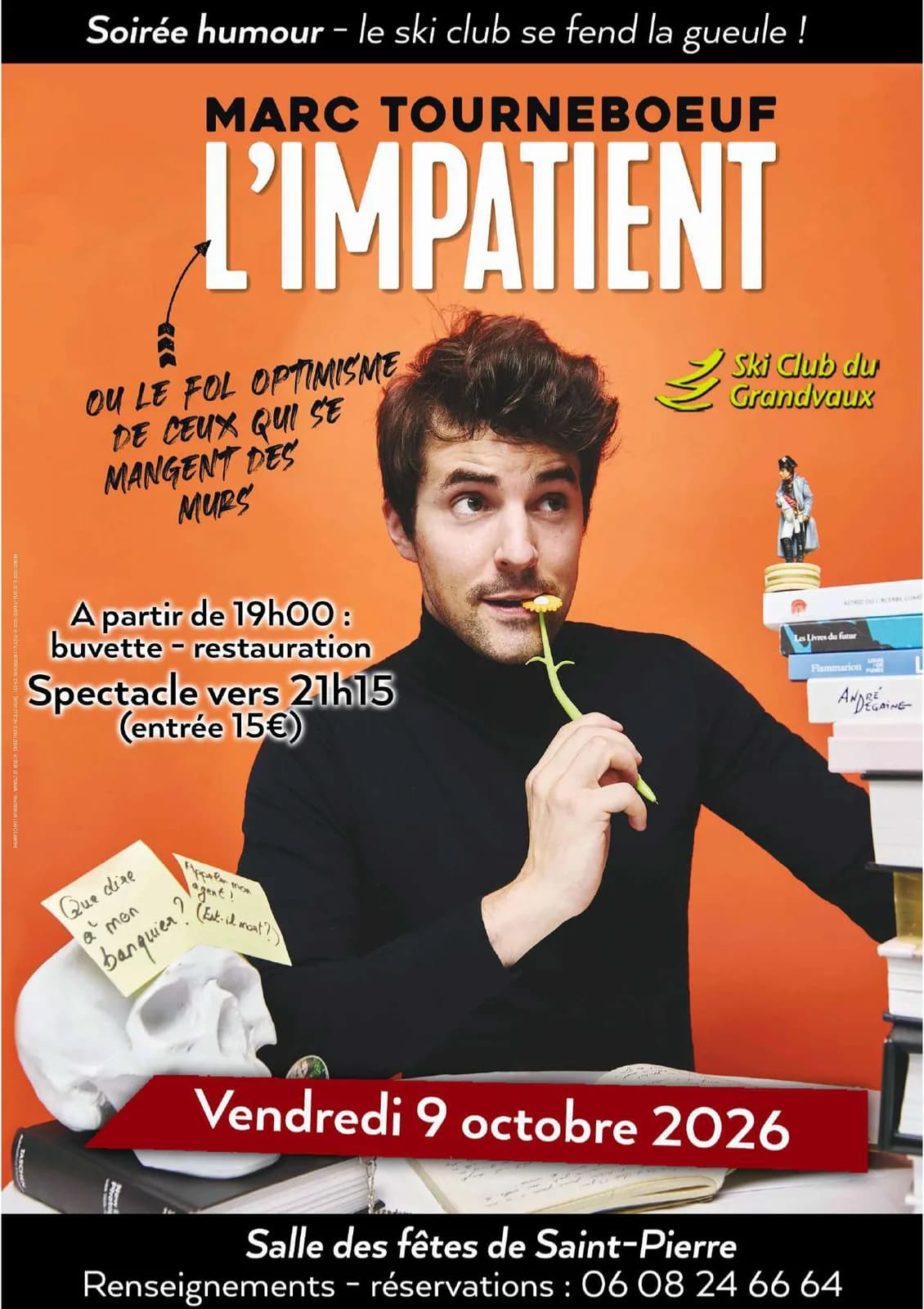 Image 1 : Soirée humour - L'impatient background