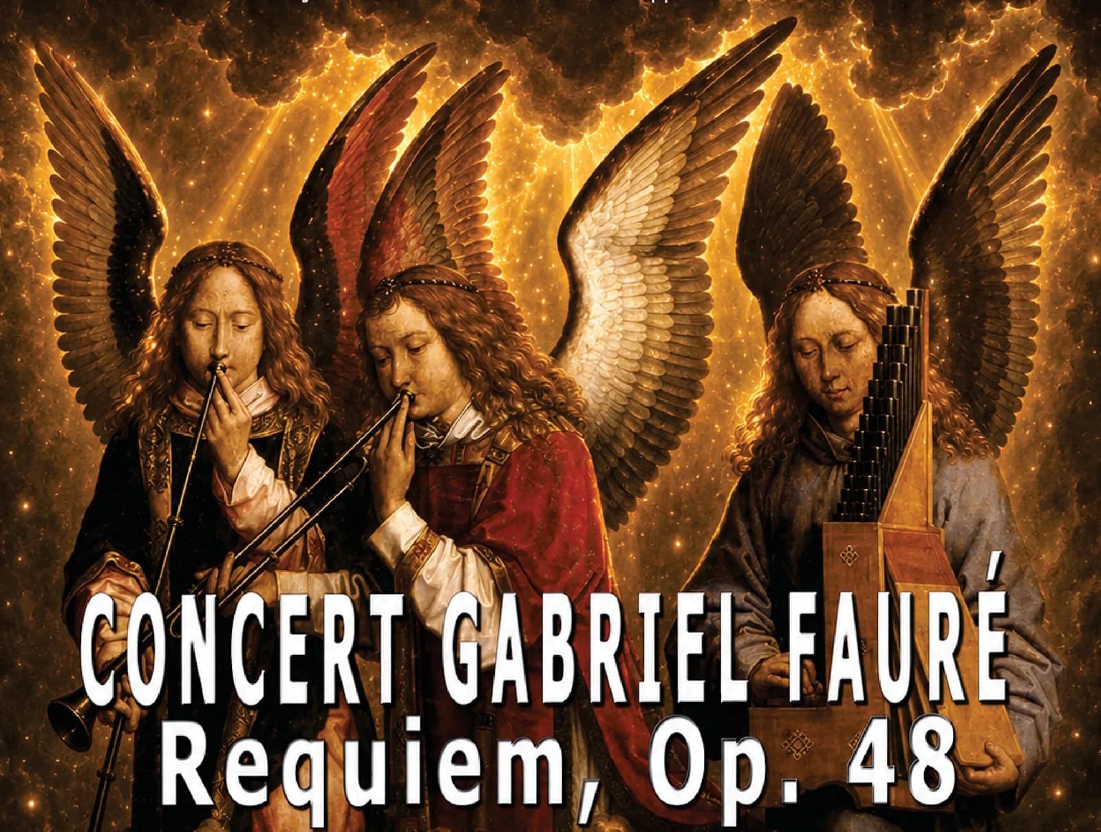 Image 1 : Le Requiem de G. Fauré par le Choeur de Chambre Opus71 et le Quintette de Cuivres Alliance (Chalon) background