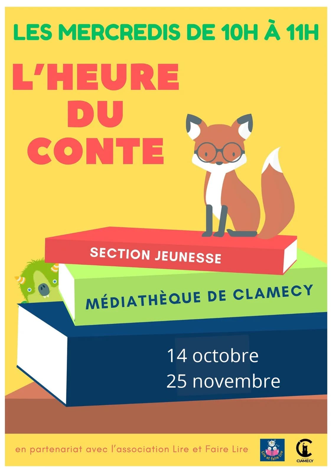 Image 1 : L'heure du conte background