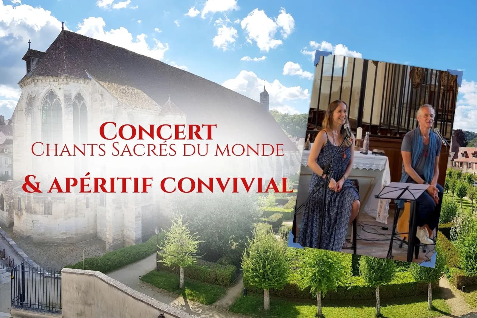 Image 1 : Concert Chants Sacrés du Monde et Temps Convivial background