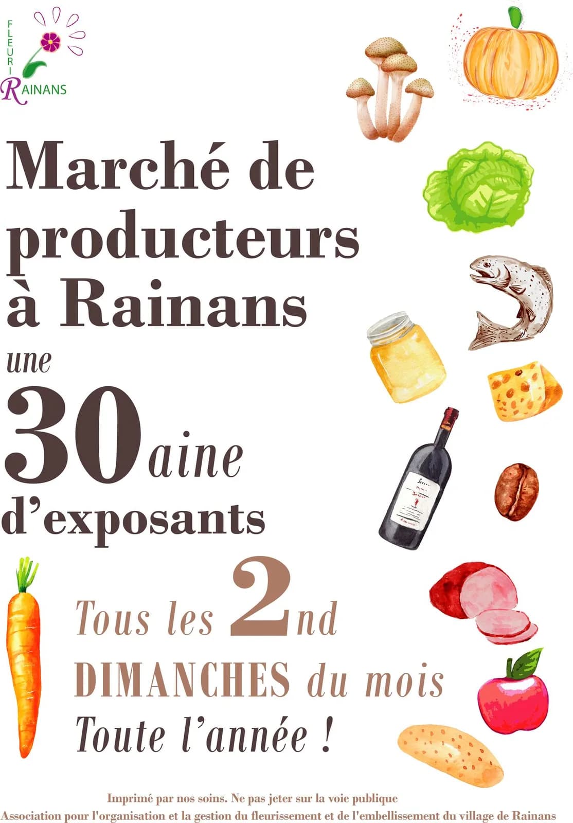 Image 1 : Marché de Rainans background