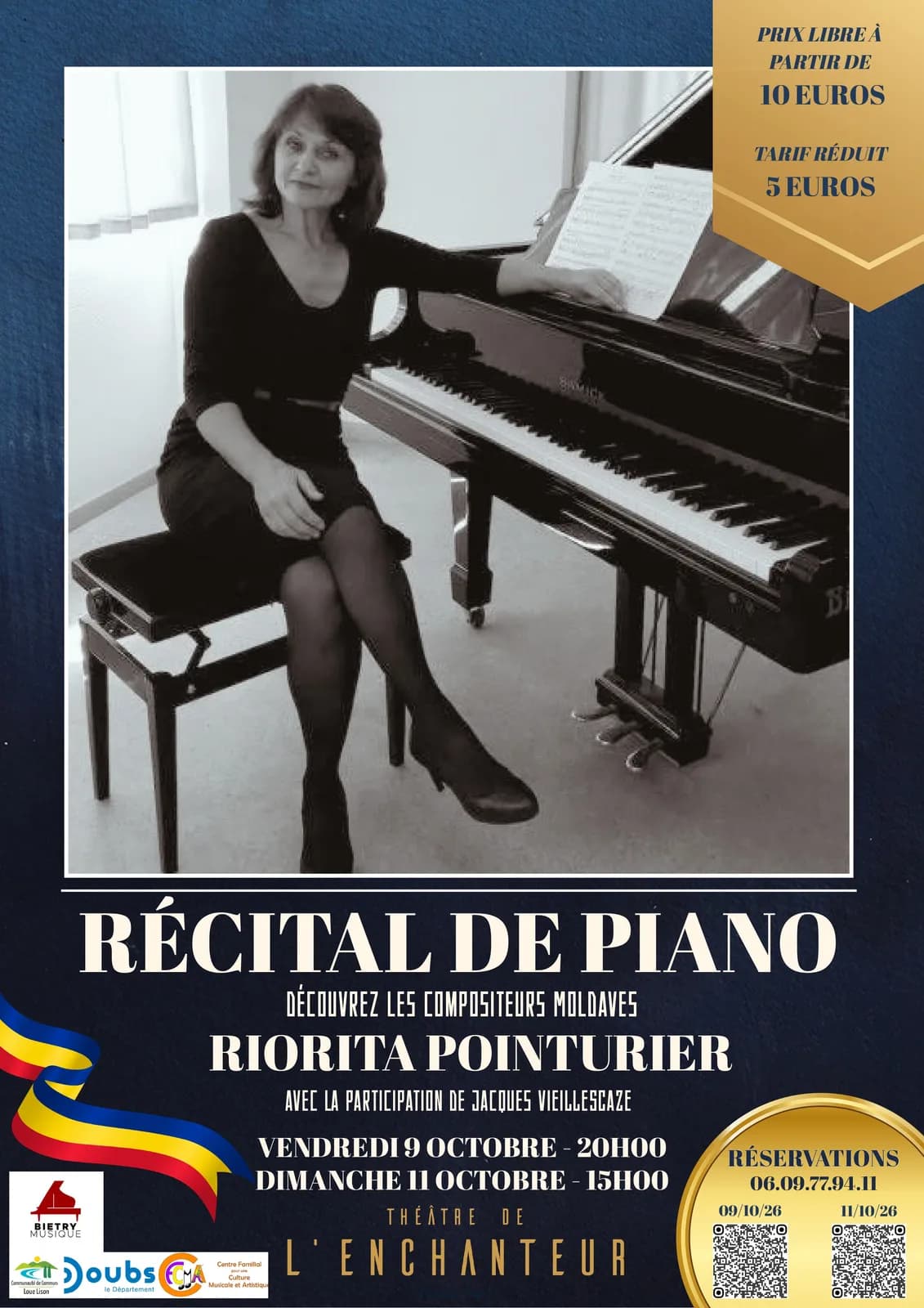 Image 1 : Récital de piano background