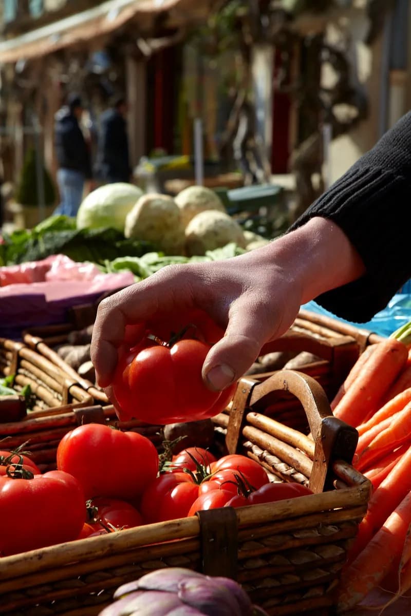 Image 1 : Marché de Santenay background