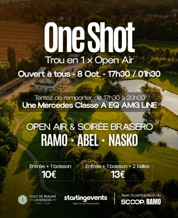 Image 1 : One Shot - Golf De Beaune X Startingevents background