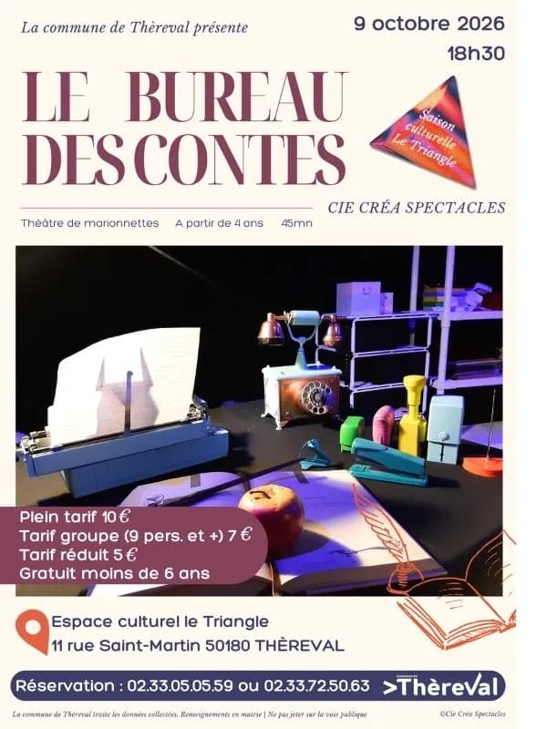 Image 1 : Spectacle de marionnettes : Le Bureau des contes background