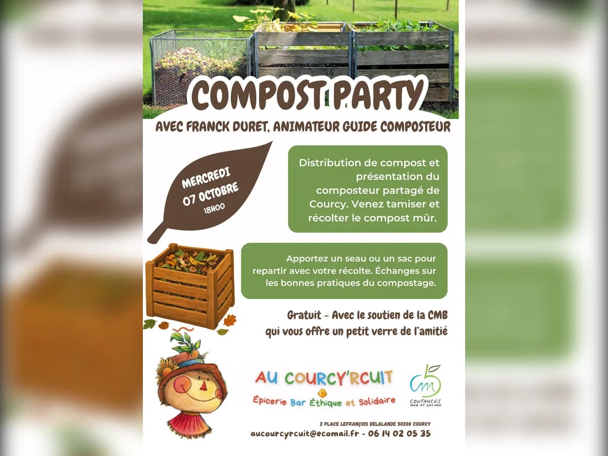 Image 1 : Compost party - atelier compostage background