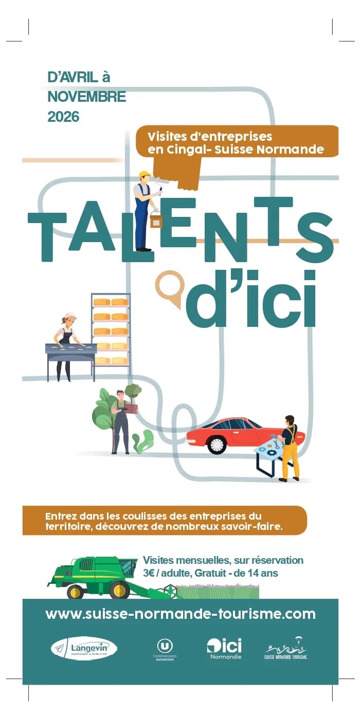 Image 2 : Talents d’Ici – Visites d’entreprises en Cingal–Suisse Normande-SARL Tech Usinage background