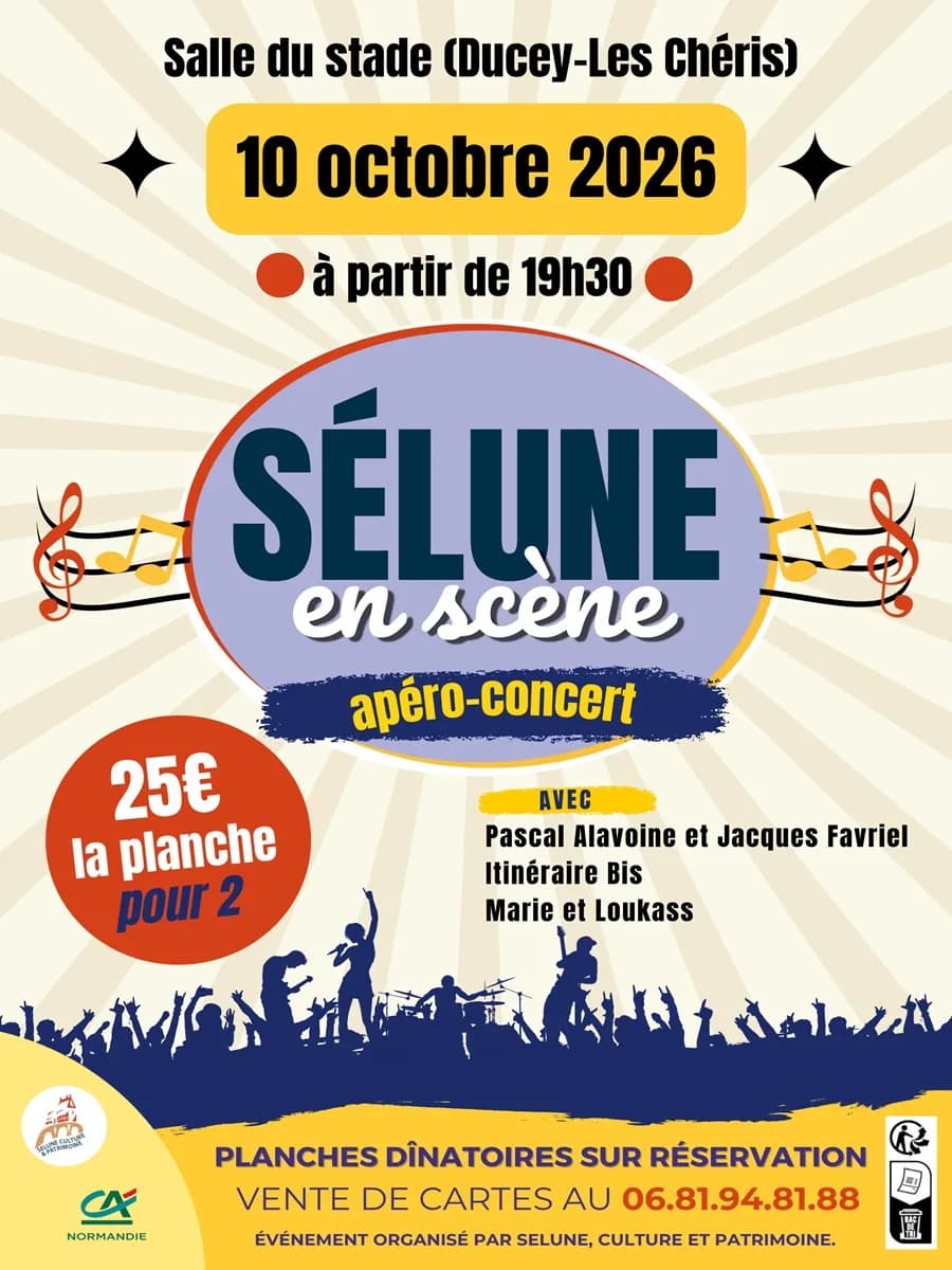 Image 1 : Apéro-concert "Sélune en scène" background