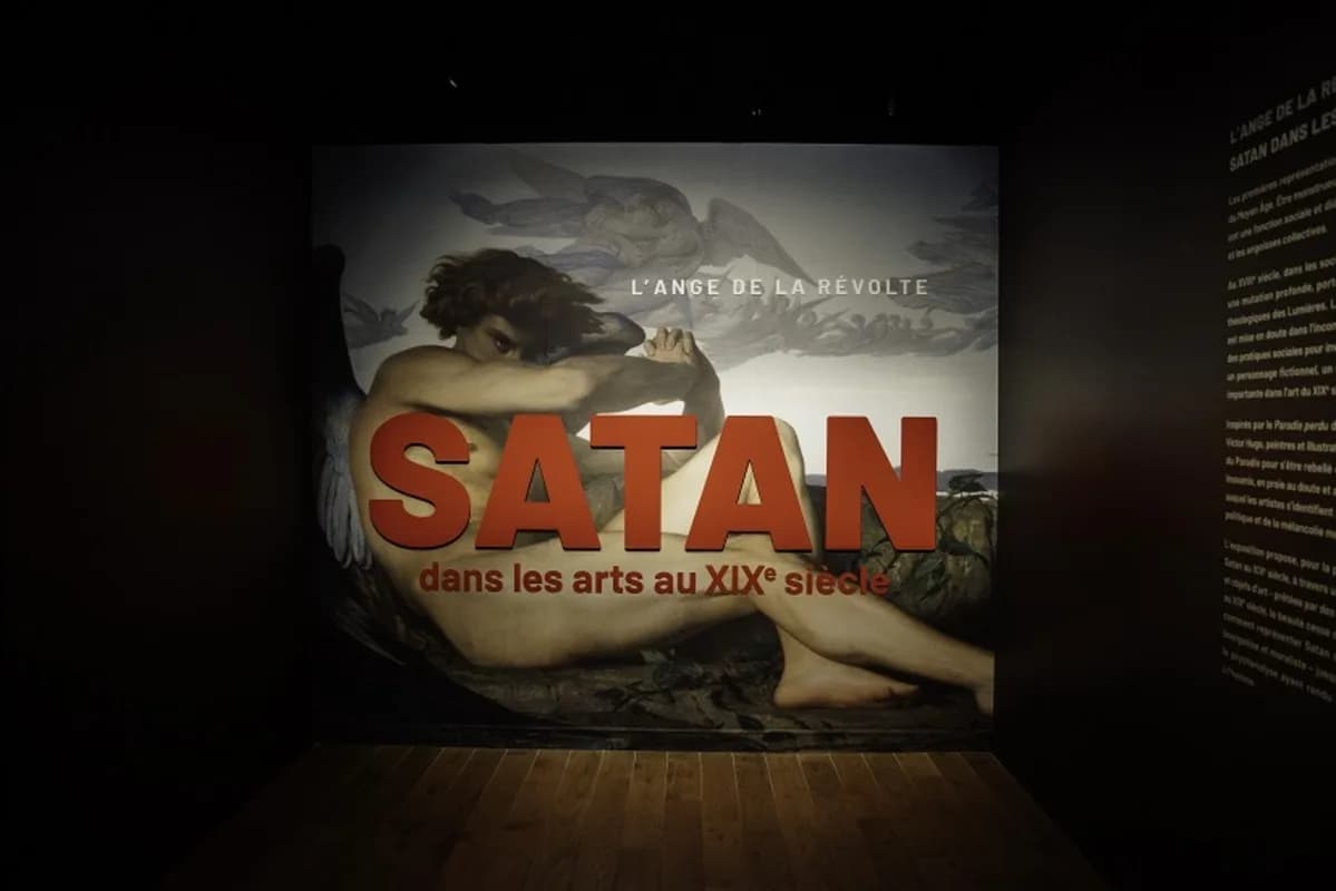 Image 1 : Visite guidée : "L'Ange de la Révolte. Satan dans les arts au 19e siècle" background