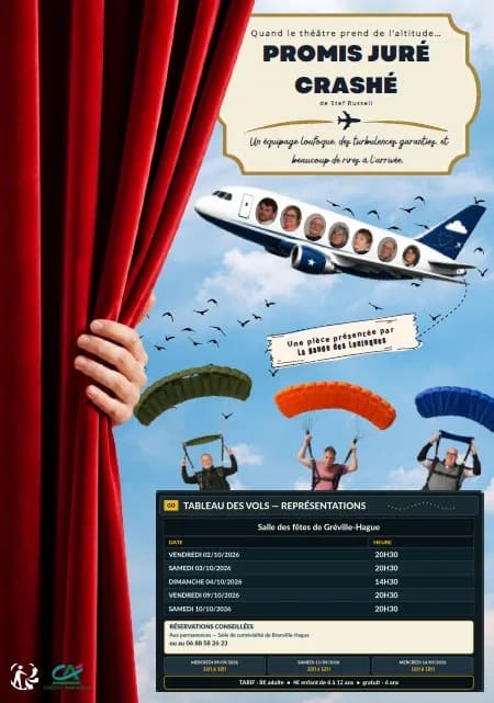 Image 1 : Théâtre "Promis, Juré Crashé" background