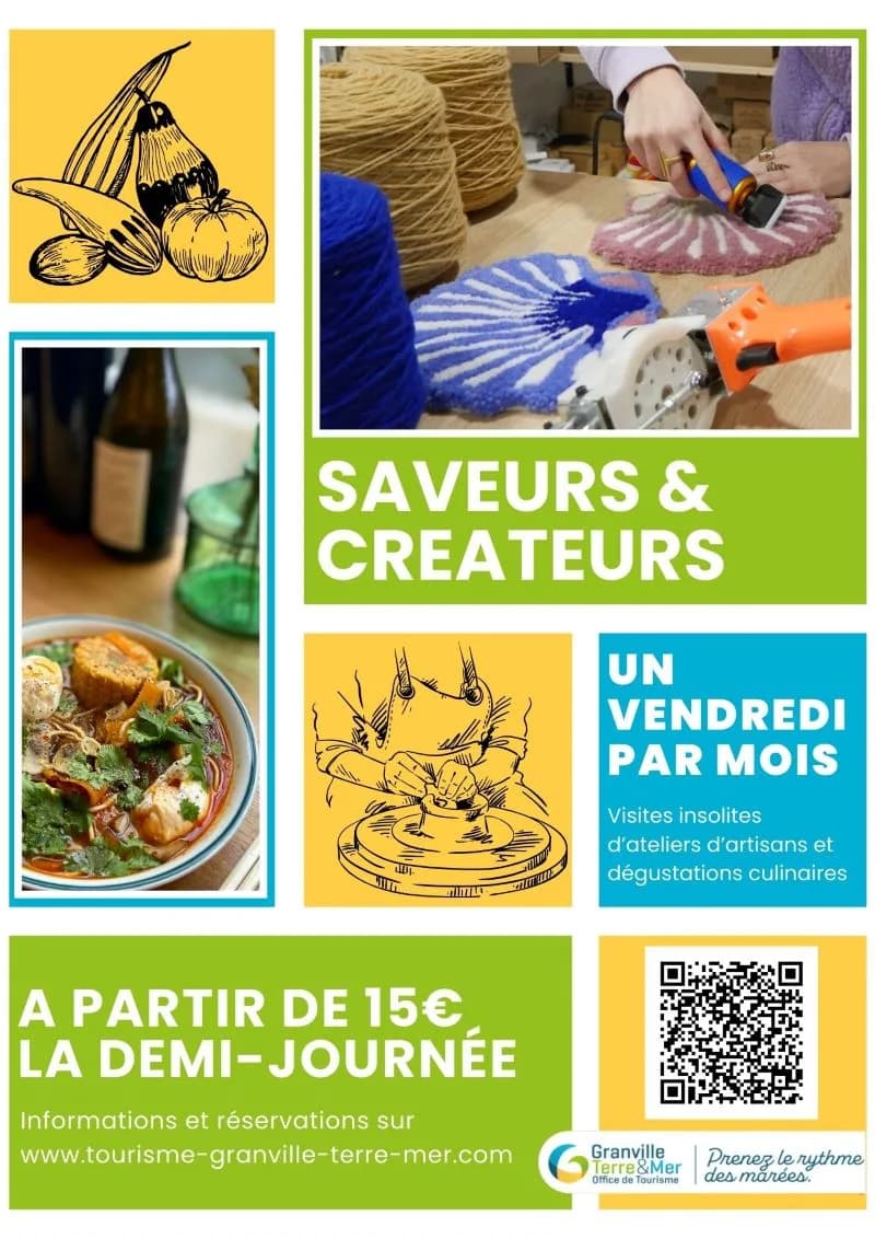 Image 1 : Visites insolites : Saveurs et Créateurs background